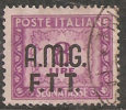 Trieste Segnatasse £ 8 Usato - Pos. Filigrana SB - Postage Due