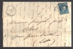 FRANCE 1871 N° 45 Superbe & Nuance Obl. S/Lettre Entiére GC 1457 & Petit C à D Excideuil - 1870 Bordeaux Printing
