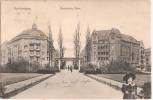 Ortsstempel SCHÖNEBERG Bei Berlin Bayrischer Platz Belebt 22.6.1909 Gelaufen Mädchen M Modischem Hut - Schöneberg