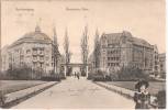 Ortsstempel SCHÖNEBERG Bei Berlin Bayrischer Platz Belebt 22.6.1909 Gelaufen Mädchen M Modischem Hut - Schoeneberg