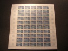 FRANCE FEUILLE DE 50 TIMBRES NEUF** LUXE Y&T N°1599   Valeur 32,50 - Full Sheets
