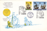 CHRISTOPHER COLOUMB, DISCOVERY OF AMERICA, 1992, COVER FDC, MOLDOVA - Christophe Colomb