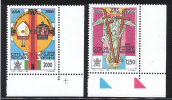 VATICANO 1996 4° CENTENARIO UNIONE BREST-LITOVSK 350° UNIONE UZHOROD - INTEGRI - Neufs