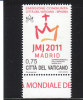 VATICANO 2011 EMISSIONE CONGIUNTA CON LA SPAGNA MADRID - INTEGRO - Unused Stamps