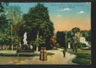 0002ax: AK Baden Farblitho Undinebrunnen 1914 - Baden Bei Wien