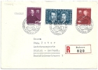 R-Sonderbrief  "Hochzeitsmarken"  (Balzers)      1943 - Storia Postale