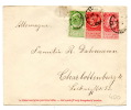 Entier Postal De Liege Avec Complément D'affranchissement Pour Charlottenburg (Berlin) 1905 - Enveloppes