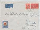 Finland Cover Sent Air Mail To Denmark 16-12-1958 - Briefe U. Dokumente