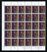 ** PRO/P.1969 SERIE 4xPLANCHES 30xTIMBRES NEUFS C/.S.B.K. Nr:B142/B145. Y&TELLIER Nr:834/837. MICHEL Nr:902/905. ** - Nuevos