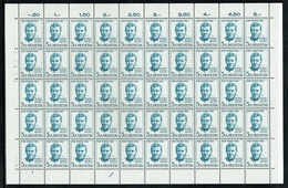 ** PRO/P. 1966 SERIE 5xPLANCHES 50xTIMBRES NEUFS C/.S.B.K. Nr:B128/B132. Y&TELLIER Nr:769/773.MICHEL Nr:836/840. ** - Unused Stamps