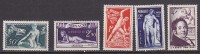 Q5188 - MONACO Yv N°314/18 ** Sculpture - Unused Stamps