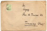 Lettre De Bucarest Pour Tourcoing_2 Lei Vert_Imprimés_Imprimate - Postmark Collection