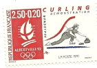 1991 - Francia 2680 Curling     ----- - Hiver 1992: Albertville