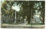 USA, Court Square, Springfield, Mass, 1912 Used Postcard [P8461] - Springfield