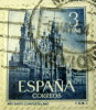 Spain 1954 Santiago Cathedral 3ptas - Used - Oblitérés