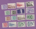 MONACO TIMBRE N° 249 A 264 NEUF SANS CHARNIERE VUES GENERALES BLASONS ET PORTRAITS - Ongebruikt