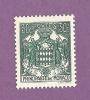 MONACO TIMBRE N° 250 NEUF SANS CHARNIERE BLASON MONEGASQUE - Ongebruikt