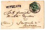 Lettre De Treviso Pour Rubano (21.04.1911)-VERIFICATO - Poststempel (Flugzeuge)