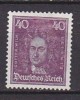 M5963 - DEUTSCHES REICH EMPIRE ALLEMANDE Yv N°387 * - Unused Stamps