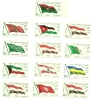 1964 - Egitto 611/23 Riunione Lega Araba, - Neufs
