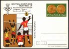 VOLLEYBALL / OLYMPIC - POLONIA 1987 - MEDAGLIE POLONIA AI GIOCHI OLIMPICI DI MONTREAL 1976 - MINT STATIONERY - Zomer 1976: Montreal