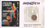 Medalla BARNAFIL 94.  Barcelona. Cobre. Futbol Barça - Sonstige & Ohne Zuordnung