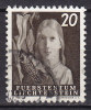 Liechtenstein 1951 Mi. 292      20 Rp Mädchen Mit Maiskolben - Used Stamps