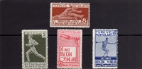 TURCHIA - TURKÍA - TURKEY 1940 GIOCHI BALCANICI SERIE COMPLETA MNH - Unused Stamps