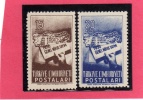 TURCHIA - TURKÍA - TURKEY 1950 CENSIMENTO SERIE COMPLETA MNH - Nuovi