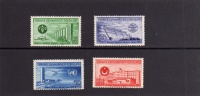 TURCHIA - TURKÍA - TURKEY 1951 FAO SERIE COMPLETA MNH - Nuevos