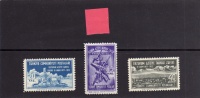TURCHIA - TURKÍA - TURKEY 1952 BATTAGLIA DELLE AZIZIYE - ERZURUM SERIE COMPLETA MNH - Unused Stamps