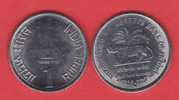 INDIA  1   RUPIA  2010   SC/UNC  "PLATINUM JUBILEE"  DL-9753 - Inde