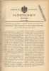 Original Patentschrift - Hohlsaum Nähmaschine , 1898 , D. Glashan In Paisley , Schottland !!! - Maschinen