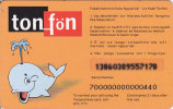 Tonga, Prepaid Card, Whale, 2 Scans. - Tonga