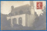 CPA CARTE PHOTO - YVELINES - LE CHESNAY -MAISON SITUEE (Trés Certainement) AU 9 AVENUE DEBASSEUX - Cliché R.Guilleminot - Le Chesnay