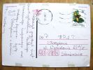 Post Card Sent From Poland To Lithuania, 2 Scans, - Cartas & Documentos