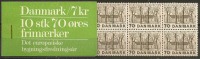 Czeslaw Slania. Denmark 1975.Europa Nostre. Booklet  MNH. - Booklets