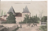 VIC FEZENSAC (GERS) CHATEAU NOTRE DAME (HOMMES ET CHEVAUX) 1908 - Vic-Fezensac