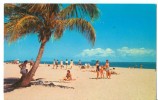 USA, Beautiful West Coast Beach On The Gulf Of Mexico, Clearwater, Florida, 1966 Used Postcard [P8558] - Clearwater