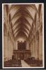 RB 853 - Raphael Tuck Real Photo Postcard - The Nave Gloucester Cathedral Gloucestershire - Gloucester