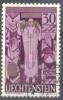 1959 Trauermarke Papst Pius XII.  Zum 324 / Mi 380 / Y&T 342 / Sc 335 Gestempelt/oblitere/used - Gebruikt