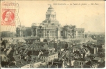 Belgica--Bruxelles--1910--Le Palais De Justice---Cachet--Exposition Bruselles - Organismos Europeos