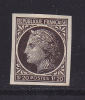 FRANCE N° 677 1.20 BRUN NOIR  TYPE CERES DE MAZELIN NON DENTELE SANS CHARNIERE - Zonder Classificatie