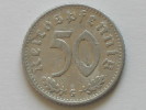 50 Reichspfennig 1940 G - Germany- Allemagne 3 Eme Reich. - 50 Reichspfennig