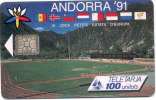 ANDORRA: AND-001 1st Card From Andorra Rare 1991 - Andorre
