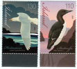 ICELAND- 2009 BIRDS OF THR ICELANDIC WATERS- MNH SET 2V - Albatros