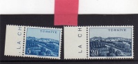 TURCHIA - TURKÍA - TURKEY 1958 CITTA´  ANKARA TOWN SERIE COMPLETA MNH - Unused Stamps