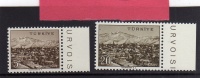 TURCHIA - TURKÍA - TURKEY 1958 CITTA´ BURDUR TOWN SERIE COMPLETA MNH - Nuovi