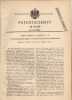 Original Patentschrift - A. Simon In Harburg A. E. , 1899 , Plansieb Mit Förderleisten !!! - Tools