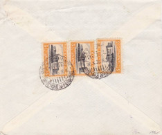 GRECE - 1935 - ENVELOPPE COMMERCIALE Par AVION De ATHENES Pour HALLE (GERMANY) - - Storia Postale